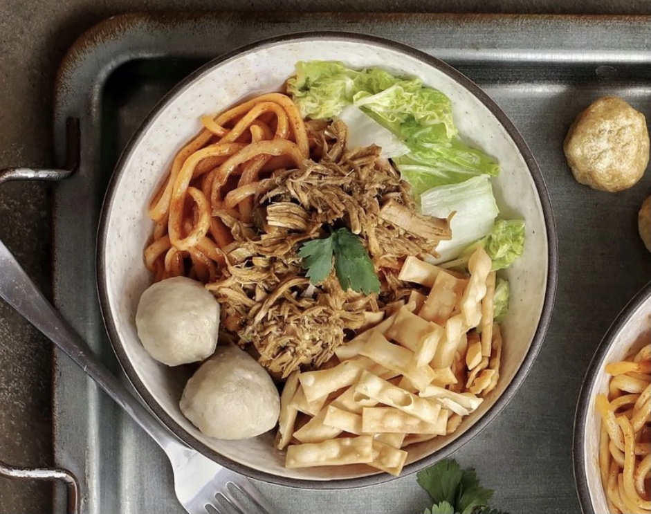 mie ayam sederhana rumahan