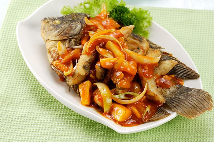 cara memasak ikan gurameh