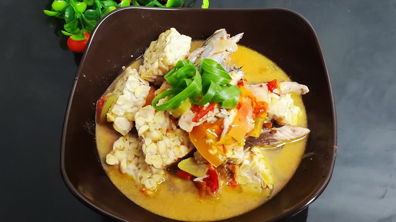 pindang tempe kuah tomat