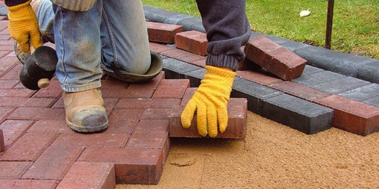 cara membuat paving rumahan