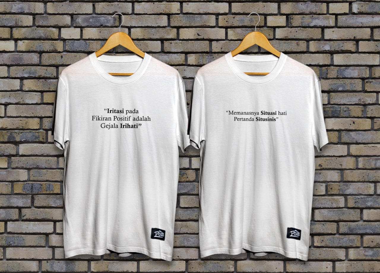 sablon kaos tulisan