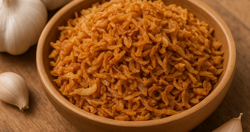 cara usaha bawang putih goreng