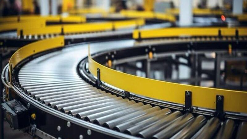 Bisnis pengumpanan bahan conveyor
