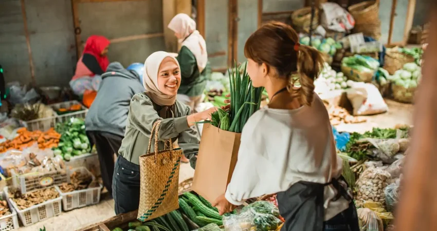 Pengelolaan Stok Bahan Segar Rapi Terkontrol