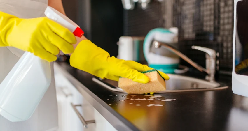 Penerapan Protokol Dapur Bersih Tegas Teratur