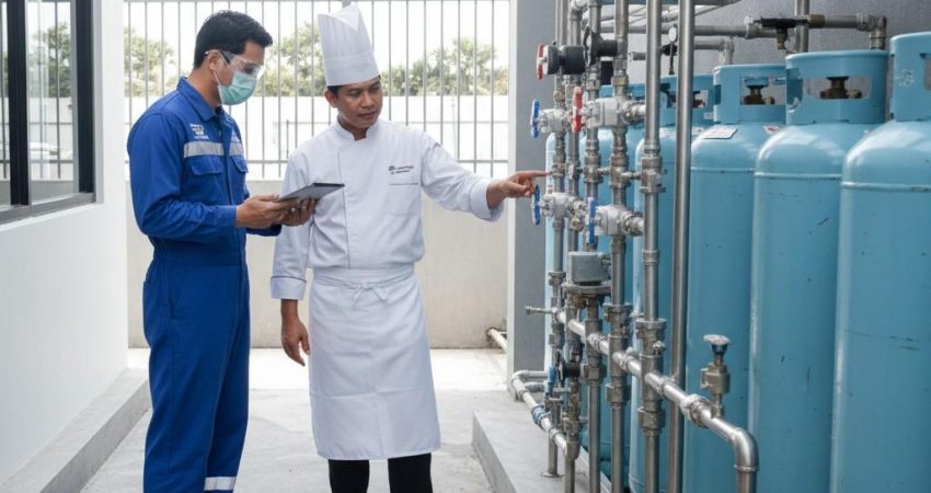 Gas untuk kitchen hood