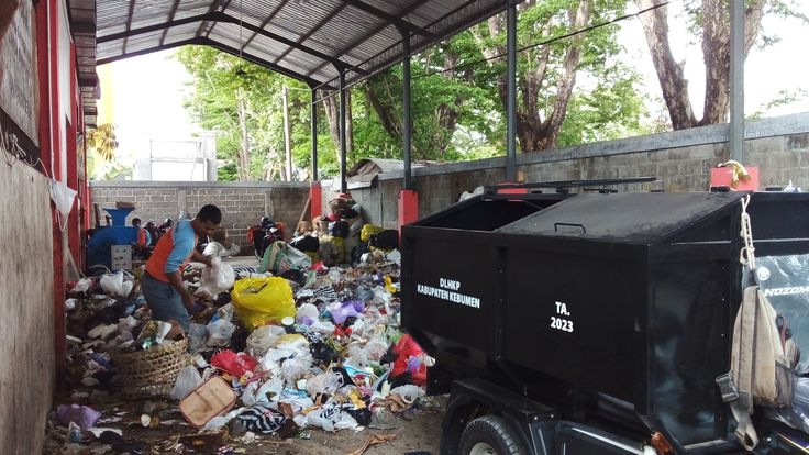 efisiensi pengangkutan menggunakan gerobak sampah