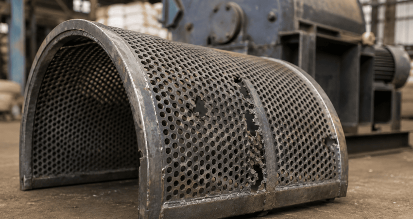 kapan harus mengganti screen hammer mill
