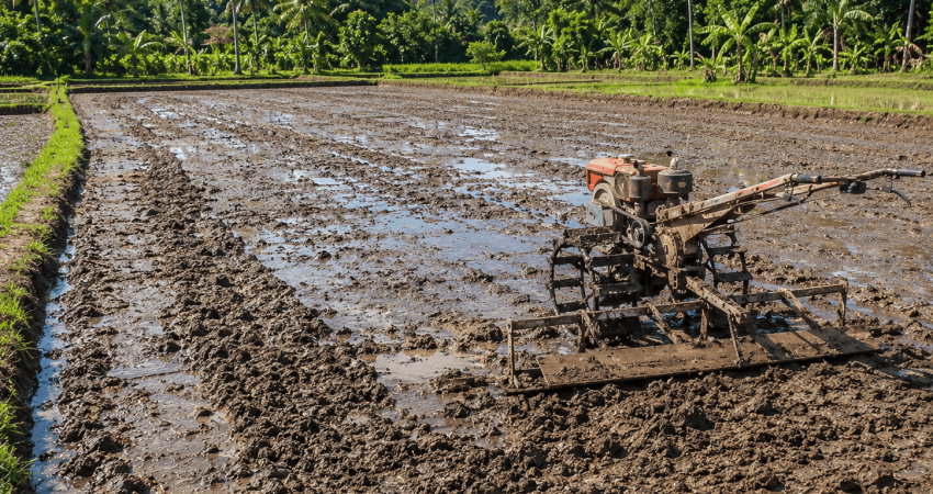 hand tractor untuk lahan pertanian