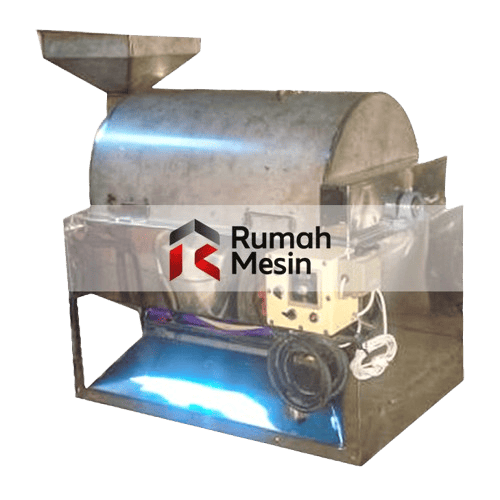 Perbandingan tingkat kematangan sangrai biji kopi dari light roast hingga dark roast.