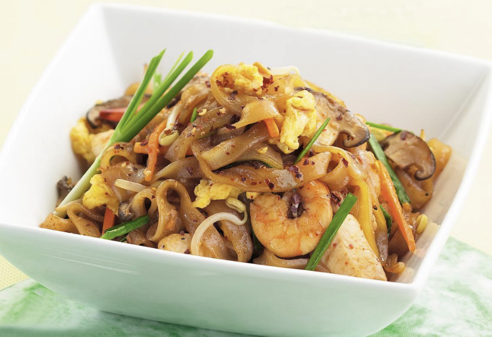 kwetiau goreng pedas