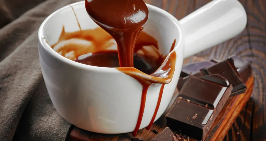 cara bikin coklat cair