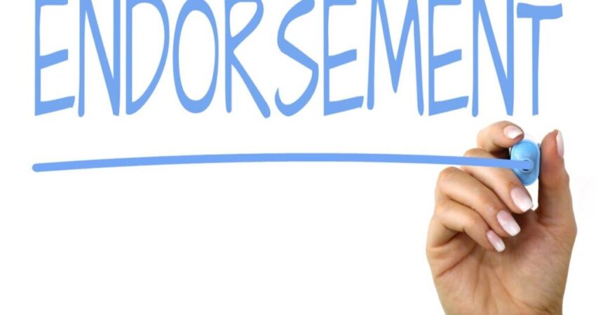 apa yang dimaksud endorsement