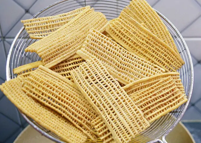 cara mengemas keripik