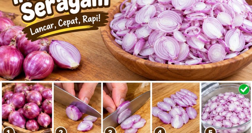 tips irisan bawang seragam