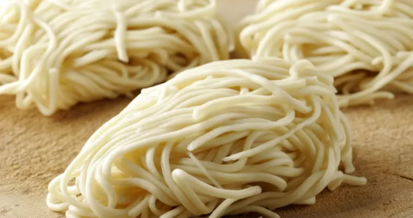 cara membuat mie kenyal